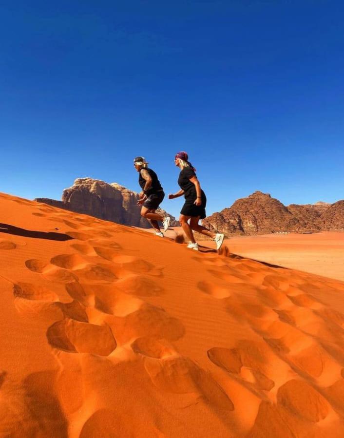 Moon City With Jeep Trips Wadi Rum Exterior photo