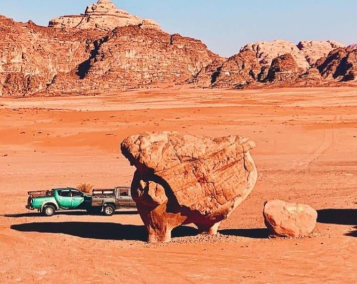 Moon City With Jeep Trips Hotel Wadi Rum Exterior photo