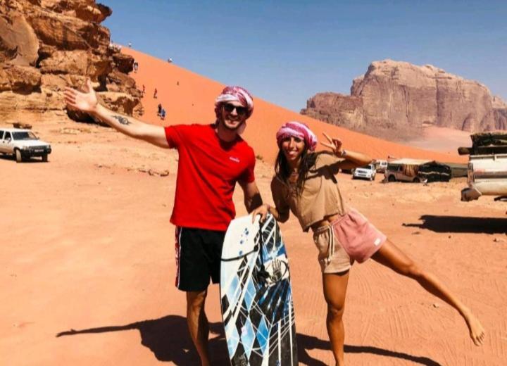 Moon City With Jeep Trips Wadi Rum Exterior photo