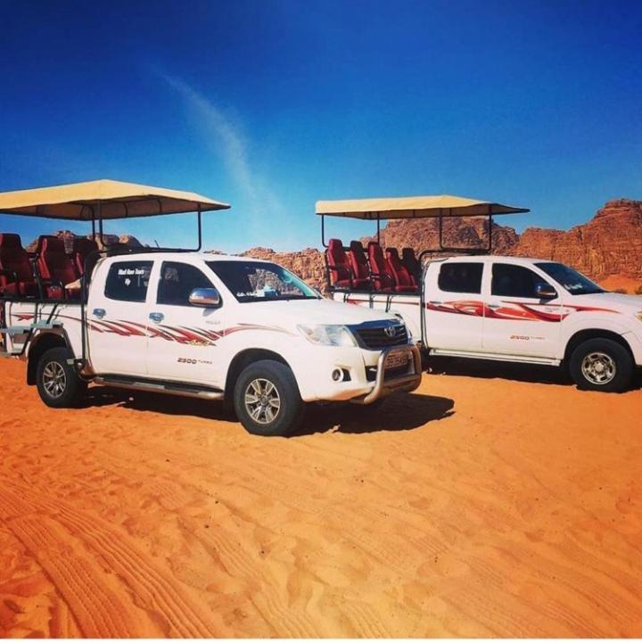 Moon City With Jeep Trips Hotel Wadi Rum Exterior photo