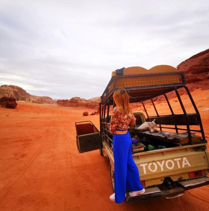 Moon City With Jeep Trips Hotel Wadi Rum Exterior photo